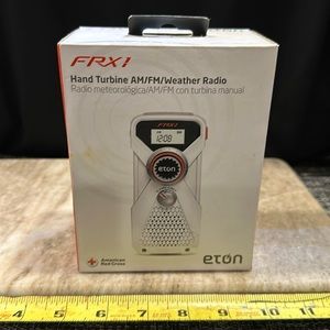 NIB Eton American Red Cross FRX1 Hand Turbine AM/FM Weather Radio
